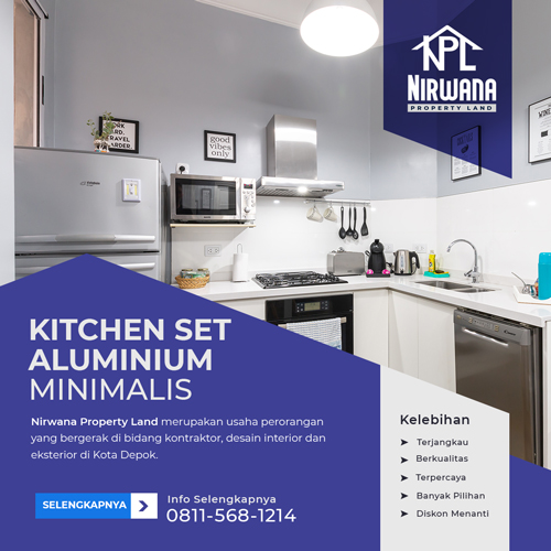 Kitchen Set Aluminium Minimalis 