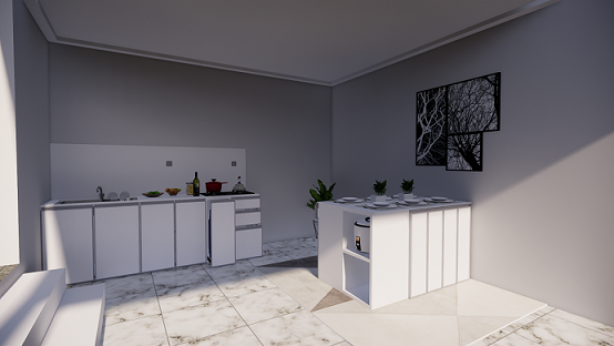 kitchen set minimalis dapur kecil